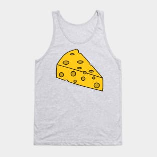 Yellow Cheese Wedge Tank Top